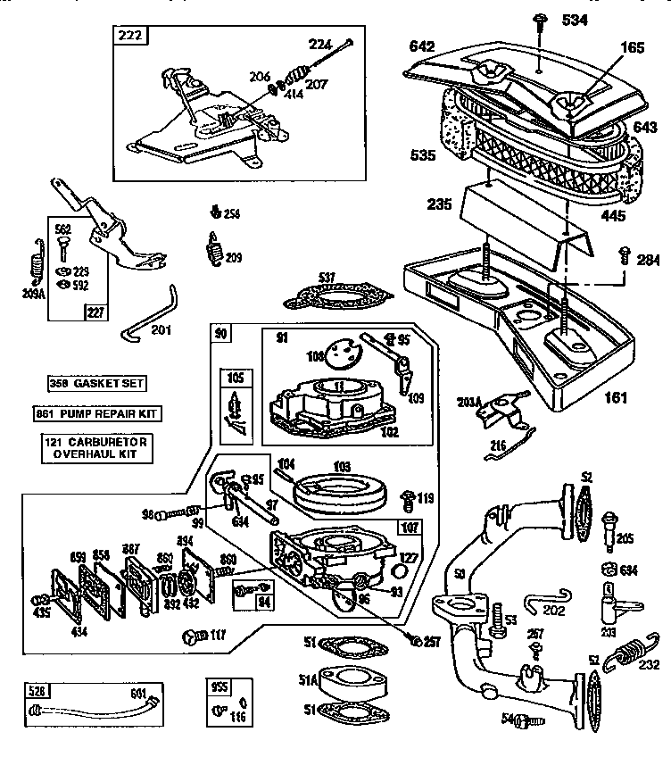 Craftsman 917257562 briggs and stratton engine diagram