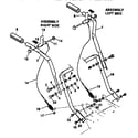 Noma D2450-010 handle assembly diagram