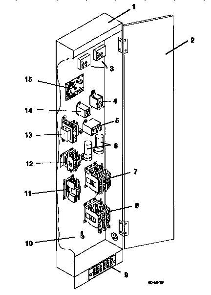 ICP PHB090N2SA control box diagram
