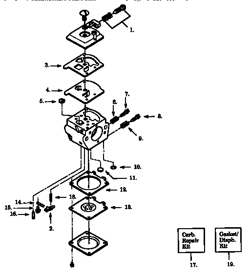 Craftsman 358356241 carburetor diagram