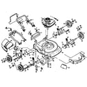 Craftsman 917380542 craftsman 20" rotary lawnmower diagram