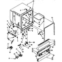 Kenmore 6651684990 tub assembly parts diagram