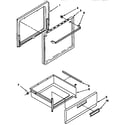 Kenmore 664RF3020XYW2 door and drawer diagram