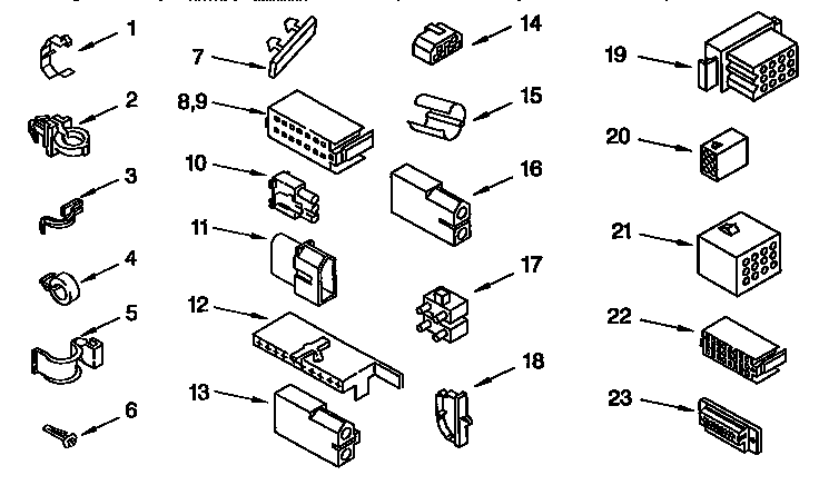 Whirlpool LSR7233BWO wiring harness diagram