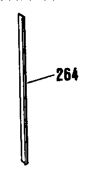 Kenmore 9114672994 optional vertical trim extension diagram
