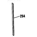 Kenmore 9114672994 optional vertical trim extension diagram