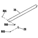 Kenmore 9114672994 optional rear main top filler diagram