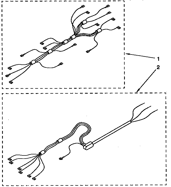 KitchenAid KECT025YBL0 wiring harness diagram