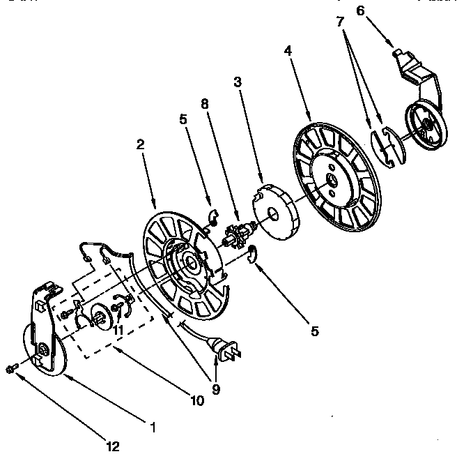 Kenmore 1162421590 power cord reel diagram