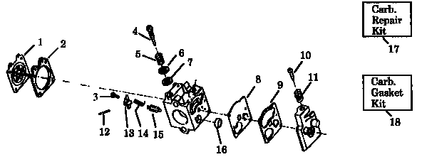 Craftsman 358797990 carburetor assembly diagram
