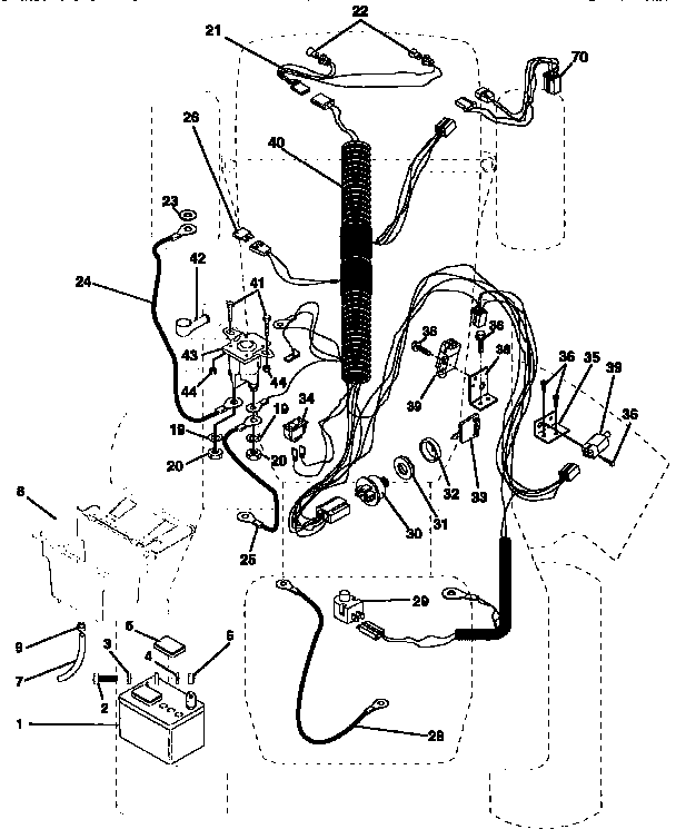 Craftsman 917257591 electrical diagram