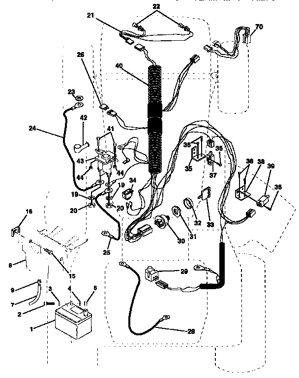 Craftsman 917257643 electrical diagram