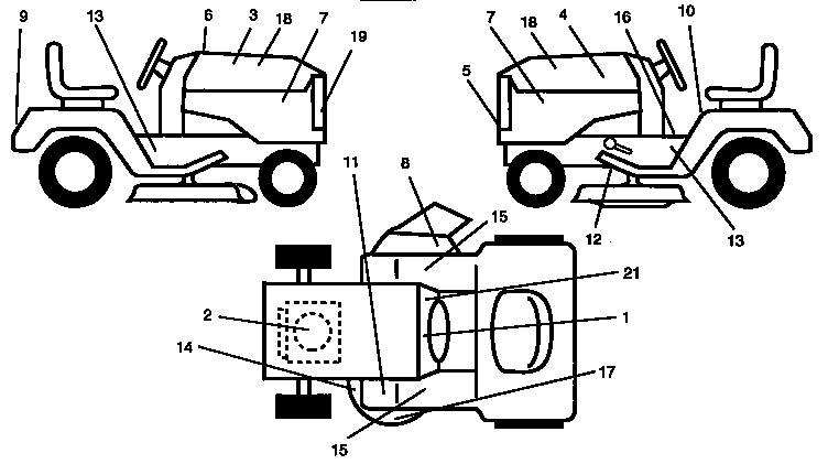 Craftsman 917257643 decals diagram