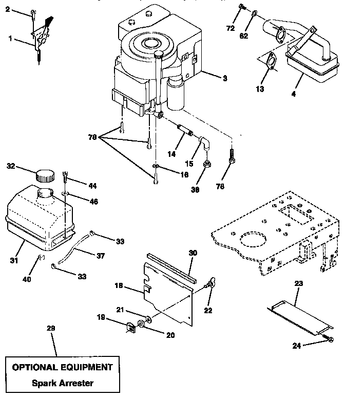 Craftsman 917257643 engine diagram