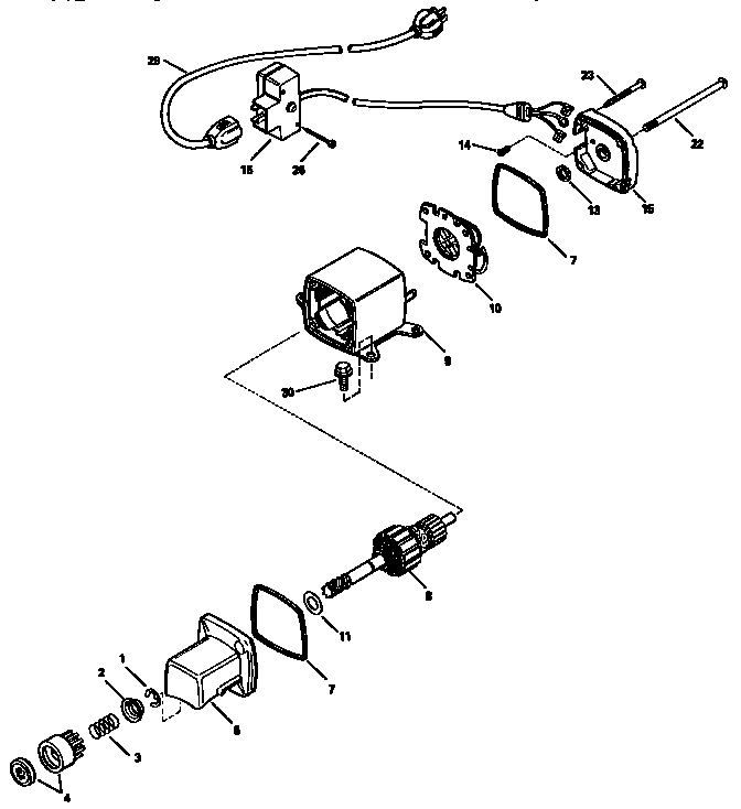 Craftsman 536885471 starter motor 33290d (71/143) diagram