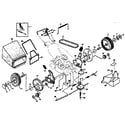 Craftsman 917374590 drive assembly diagram