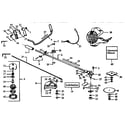 Craftsman 358798271 drive shaft and cutting head diagram