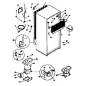 Kenmore 2539631081 unit parts diagram