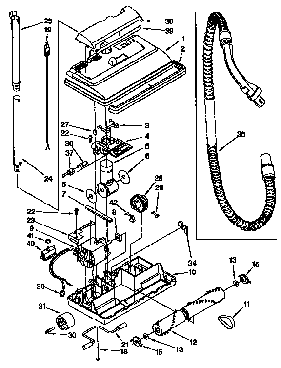 Kenmore 1165441190 power mate diagram