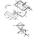 Kenmore 3627272592 burner section diagram