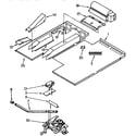 KitchenAid KEBI100YBL3 latch and vent diagram