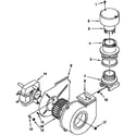 KitchenAid KUDD230B0 blower diagram