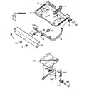 Kenmore 3627172192 burner section diagram
