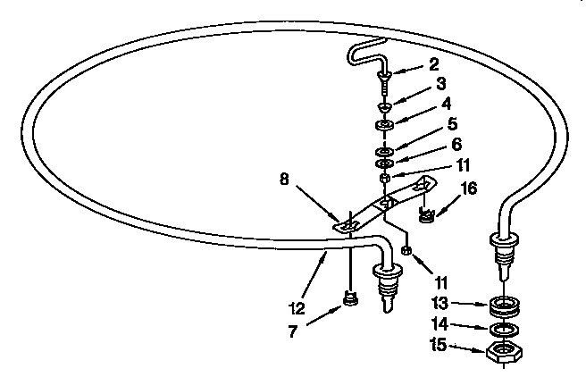 KitchenAid KUDI23HBW0 heater diagram