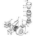 KitchenAid KUDH230Y1 blower diagram