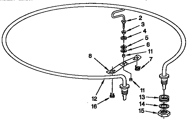 KitchenAid KUDJ230YWH1 heater diagram