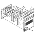 KitchenAid KEBS107BBL0 door diagram