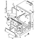KitchenAid KUDA23SY2 frame and tank diagram