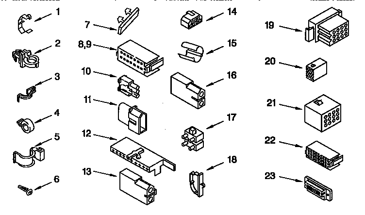 Kenmore 11092593210 wiring harness diagram