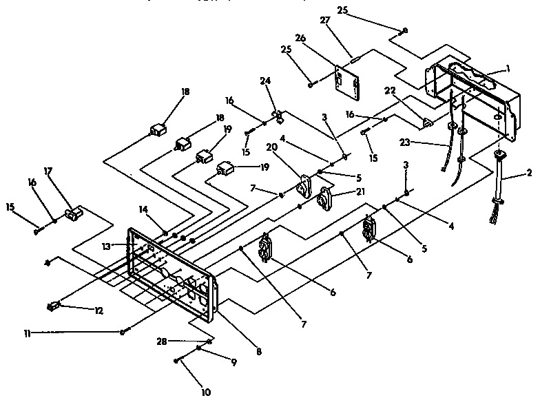 Craftsman 580327290 control panel diagram