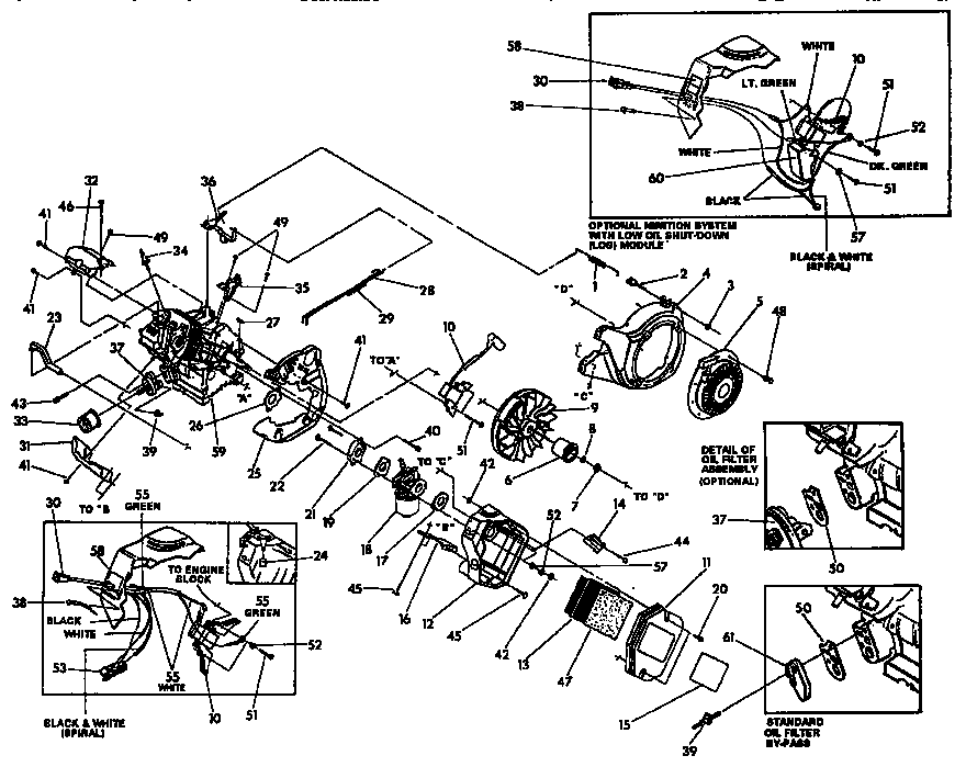 Craftsman 580327280 flywheel assembly diagram