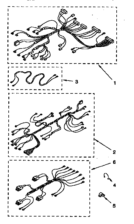KitchenAid KEBI200YBL2 wiring harness diagram