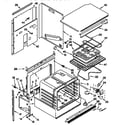 KitchenAid KEBI200YBL1 upper oven diagram