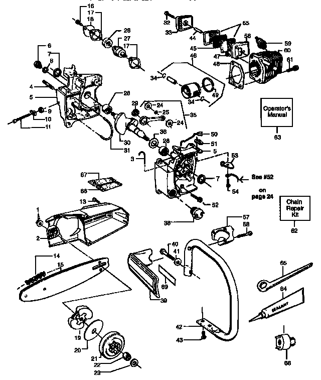 Craftsman 358352360 engine diagram