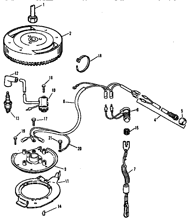 Craftsman 225581507 ignition system diagram