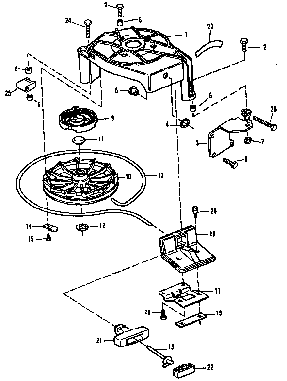 Craftsman 225581507 starter diagram
