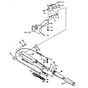 Craftsman 225581987 steering handle/twist grip throttle diagram