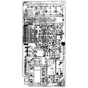 Kenmore 7218952290 power and control circuit board diagram