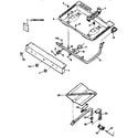 Kenmore 3627165190 burner and gas diagram