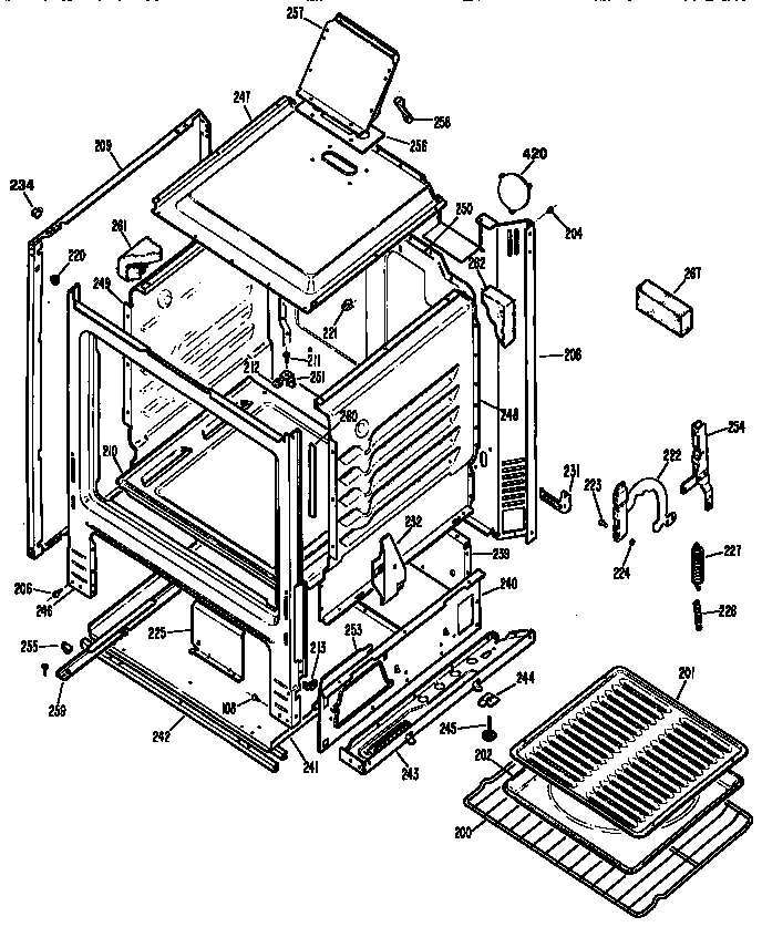 Kenmore 3627115890 body diagram