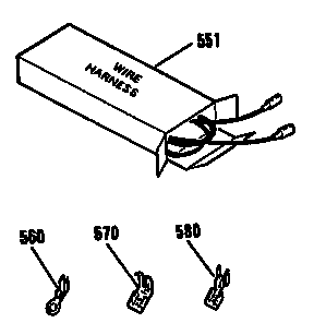 Kenmore 9114842995 wire harnesses and components diagram