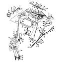 Sears 247885550 handle assembly diagram
