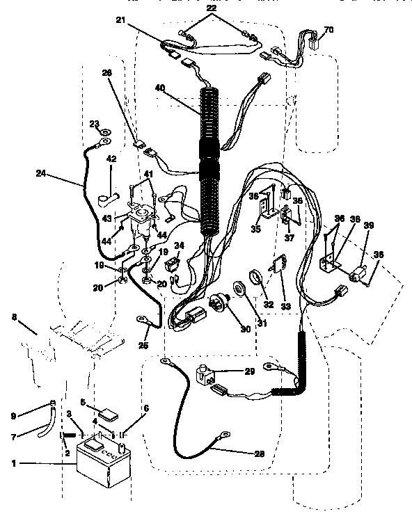 Craftsman 917257573 electrical diagram