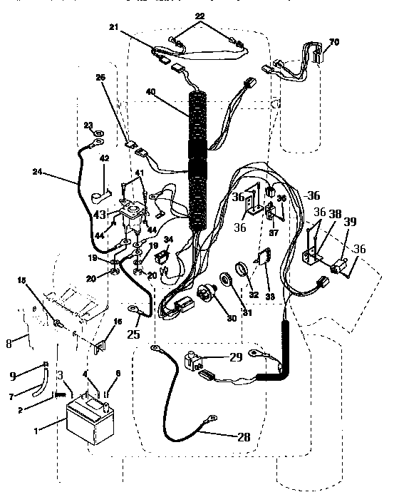 Craftsman 917257644 electrical diagram