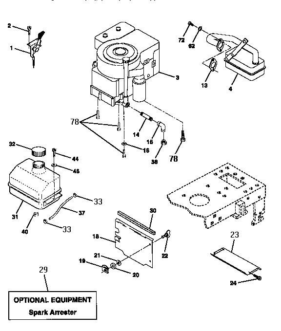 Craftsman 917257644 engine diagram