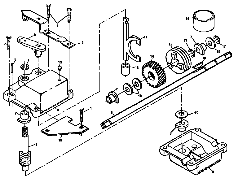 Craftsman 917378571 gear case diagram